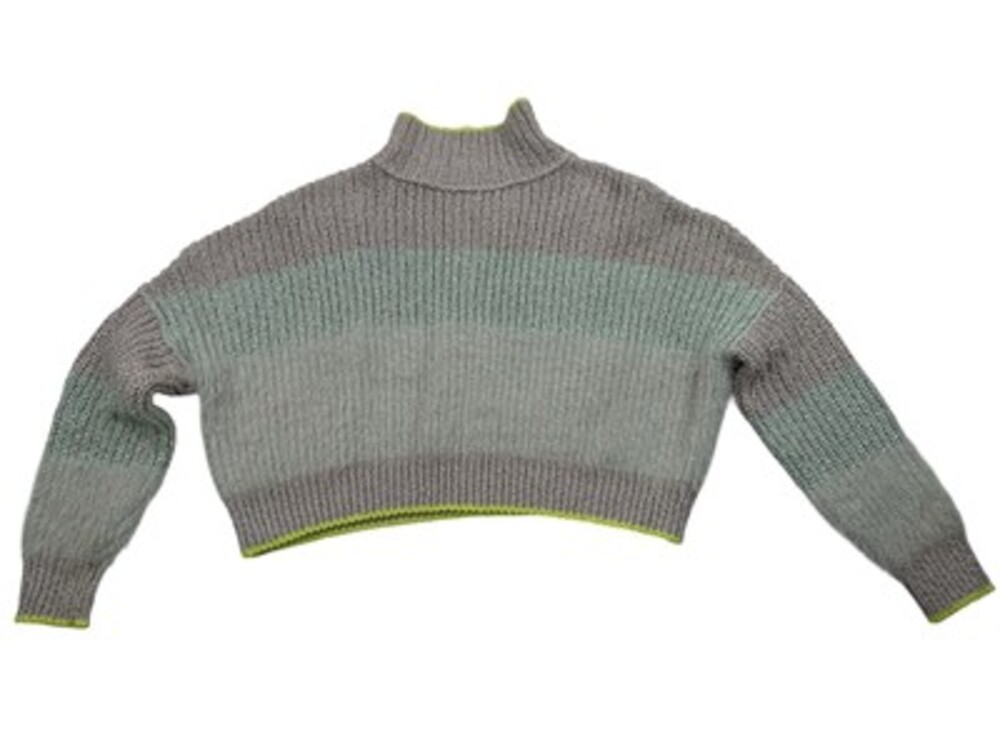 Free People Sunbrite cropped pull over sweater Run River Size S